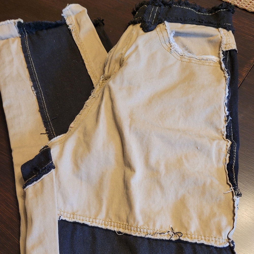Patchwork jeans